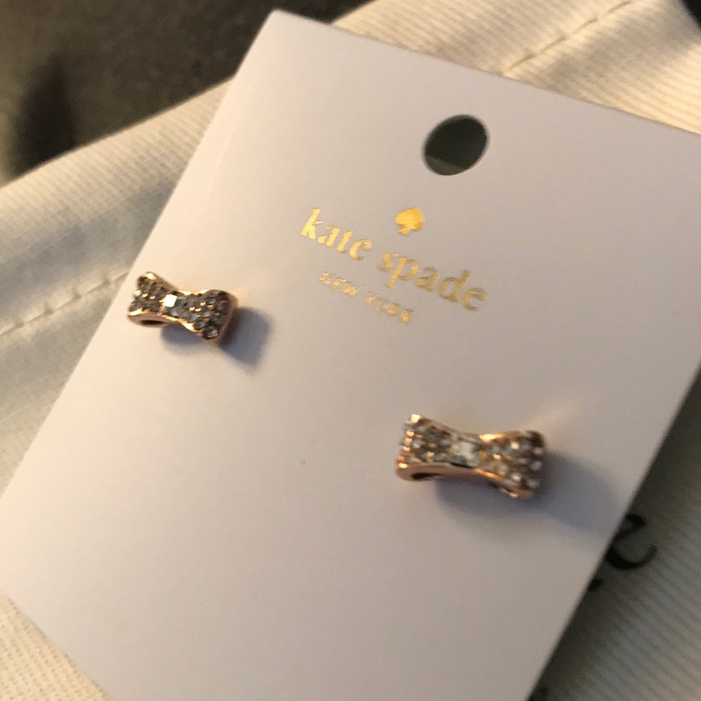 NEW Kate Spade ready set bow earrings - Picture 4 of 8